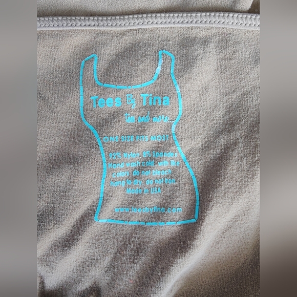 Tees by Tina camisole in khaki - Picture 3 of 5